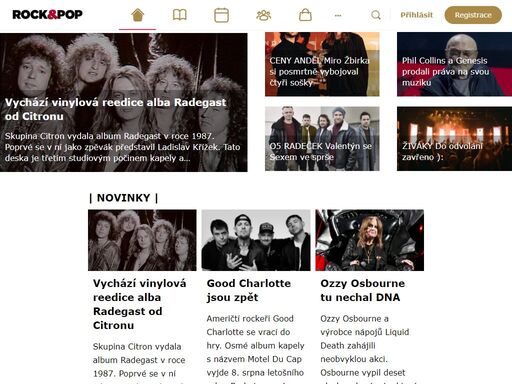 rock & pop s prověřenou tradicí je informačním pilířem všech hudebních fanoušků od roku 90. napříč generacemi a žánry přináší hudební zážitky.