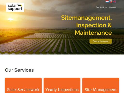 expert solar panel management, inspection, & maintenance in czechia & netherlands. multilingual support. visit us to learn more & contact us today!