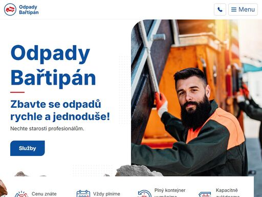 zbavte se odpadu rychle a jednoduše. cenu znáte předem, termíny dodržíme a kontejner vyměníme do 24 hodin. vstřícné a profesionální služby pro vás.