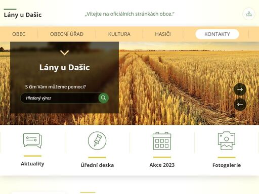 obec lány u dašic
