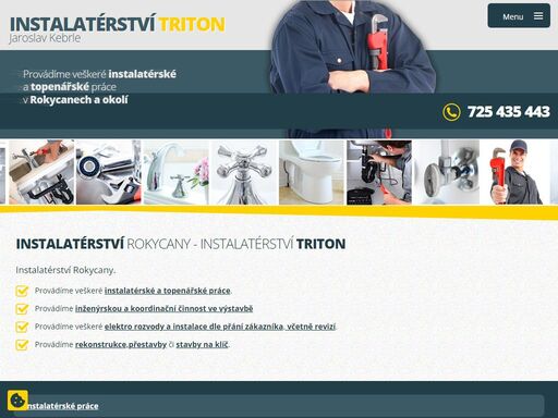 instalatérství rokycany. instalatérství triton - jaroslav kebrle. provádíme veškeré instalatérské a topenářské práce.