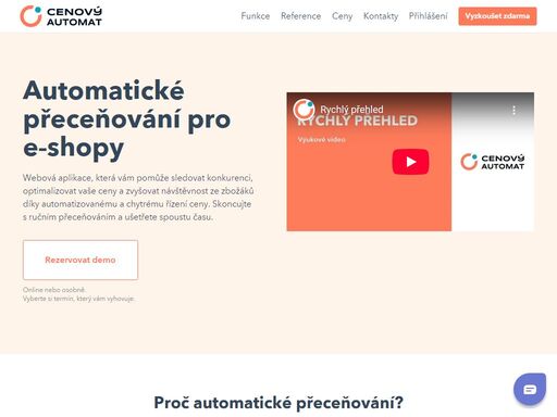 webová aplikace, která vám pomůže sledovat konkurenci, optimalizovat vaše ceny a zvyšovat návštěvnost ze zbožáků díky automatizovanému a chytrému řízení ceny. skoncujte s ručním přeceňováním a ušetřete spoustu času.