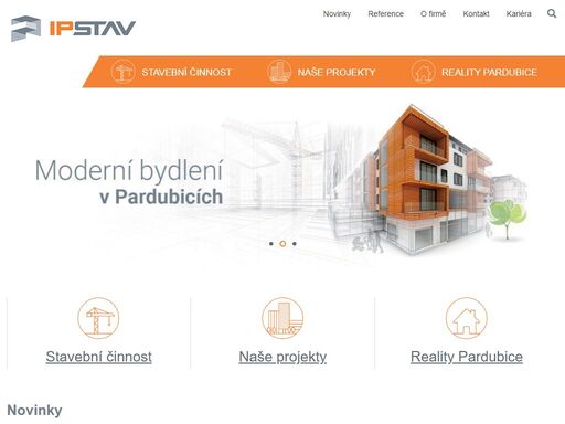 ip stav, to je moderní bydlení v pardubicích - stavba rodinných i bytových domů. prohlédněte si naše aktuální projekty. třeba je mezi nimi i váš budoucí domov.
