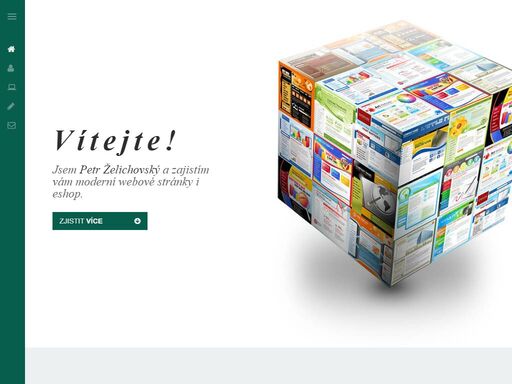 vytvoření webových stránek či kvalitního internetového obchodu. jsem petr želichovský a zajistím vám moderní webové stránky i eshop.