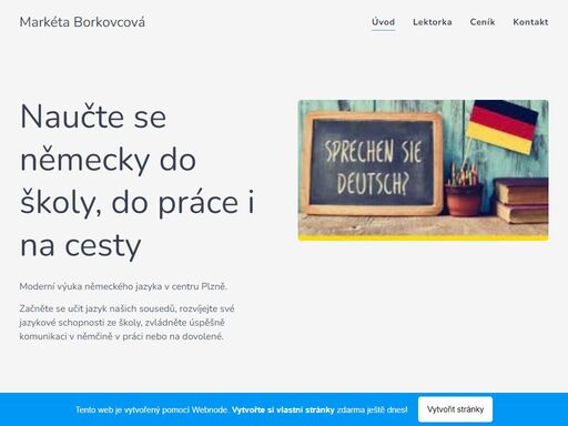 naučte se německy do školy, do práce i na cesty