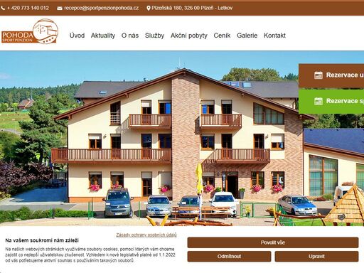 moderní sportovní a ubytovací centrum kousek za plzní. navštivte náš rodinný resort a užijte si chvíle pohody.