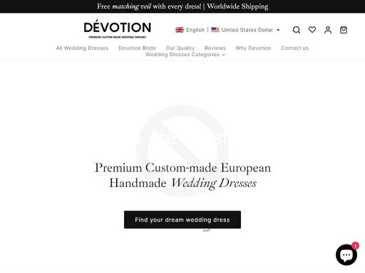 buy your dream wedding dress online at devotiondresses. shop custom-made, european-crafted bridal gowns tailored to your style at affordable prices. enjoy worldwide shipping and discover the perfect dress for your big day. shop now for a seamless, elegant wedding dress experience.