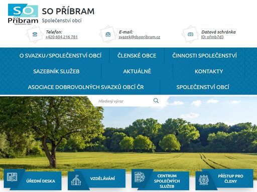 oficiální stránky orp příbram