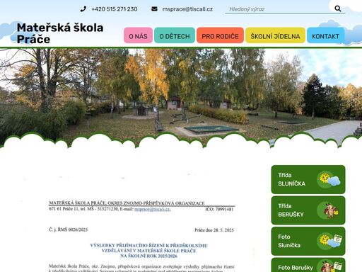 oficiální stránky obce