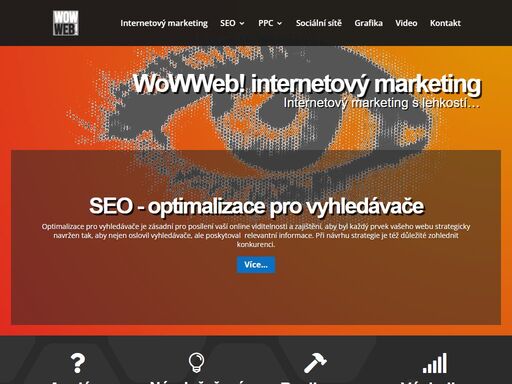 wowweb!  internetový marketing, grafika, fotografie, video na jednom místě....