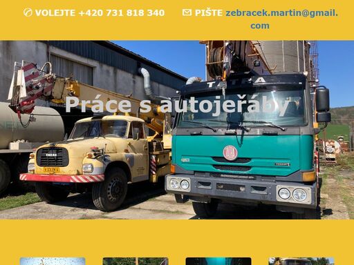 práce s autojeřábem tatra 148 ad20 ve zlínském kraji.