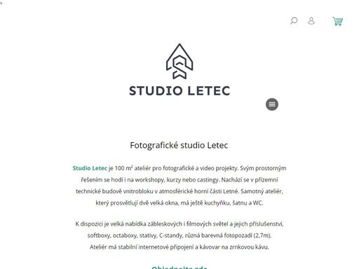 nabízíme fotografické kurzy, pronájem ateliéru pro foto a video projekty či fotografické služby. studio se nachází v ulici sládkova 3 na letné v praze 7.