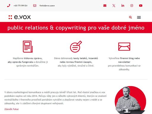 vytvoříme pro vás tiskovou zprávu, newsletter nebo časopis, leták a jiné texty, aby byly srozumitelné a zajímavé pro novináře a zákazníky, ale i další cílové skupiny.