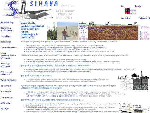 geofyzika, hydrogeologie, geofyzikální průzkum, seismika, korozní průzkum, vývoj geofyzikálních přístrojů