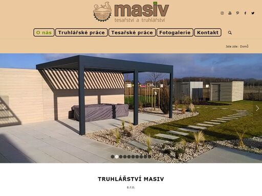 nabízíme truhlářské a tesařské práce. vyrábíme na zakázku chaty, veškeré zahradní stavby a nábytek z masivu. praha, rakovník, kladno, beroun