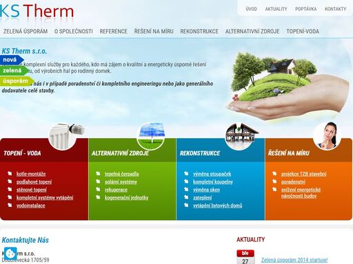 voda, topení, alternativní zdroje, rekonstrukce. ks therm s.r.o. - plzeň