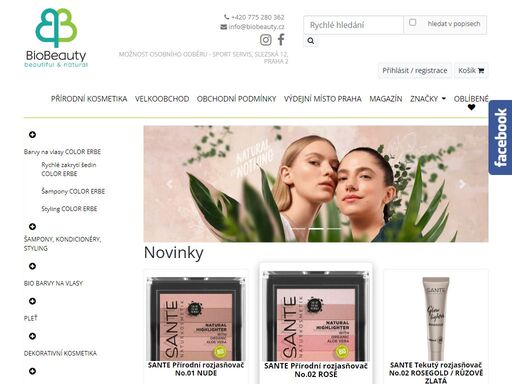 přírodní kosmetika, přírodní produkty, bio kosmetika