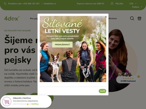 objevte špičkovou výbavu pro psy i jejich majitele na 4dox.cz. nabízíme výcvikové vesty, bundy a kalhoty. speciální zdravé postroje a mnoho dalšího.