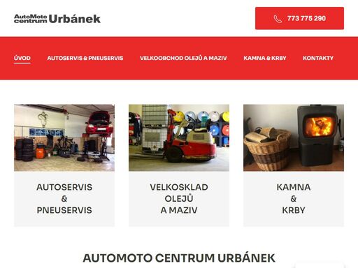 &pneuservis olejůa maziv &krby automoto centrum urbánek autoserveris pro osobní a dodávkové vozy všech značek. rozsáhlé technické znalosti a zkušenosti rychlý a profesionální přístup jsme tu pro vás již od roku 1995