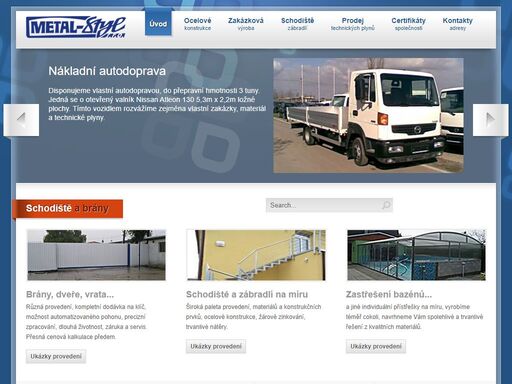 zámečnictví, hodonín, ocelové konstrukce, kovovýroba, metalstyl, technické plyny