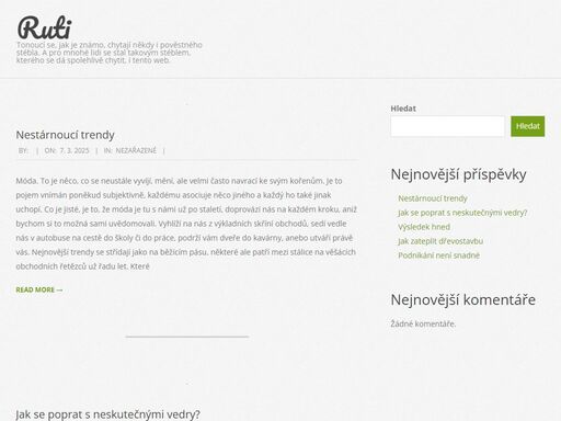 tonoucí se, jak je známo, chytají někdy i pověstného stébla. a pro mnohé lidi se stal takovým stéblem, kterého se dá spolehlivě chytit, i tento web.