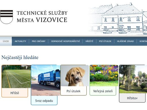 oficiální stránky technických služeb města vizovice. otevírací doba sběrného dvoru štěpská. údržba komunikací, zimní údržba, odklízení sněhu, údržba zeleně, zemní práce, svoz odpadu, údržba veřejného osvětlení.