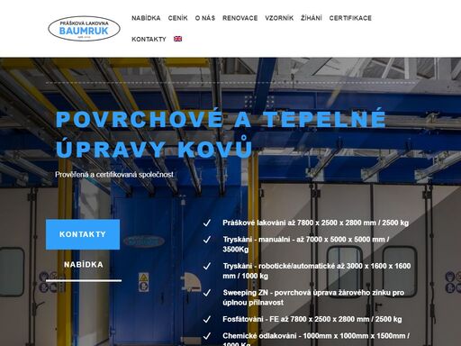 rychlá povrchová úprava kovových dílů v plzni dle přání zákazníka. tryskání, lakování, sweeping, fosfátování.