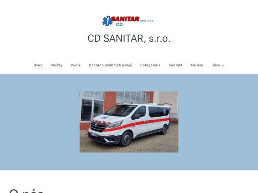 společnost cd sanitar, s.r.o. již od roku 1993 zabezpečuje v rámci okresu plzeň - město, plzeň – jih a rokycany přepravu pacientů k lékaři, do nemocnice nebo jiného zdravotnického zařízení. přepravu zabezpečujeme i do míst mimo tyto okresy. během jednoho roku přepravíme cca 60 000 pacientů v rámci služeb drnr pro zdravotní pojišťovny.