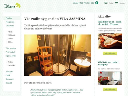 www.vilajasmina.cz