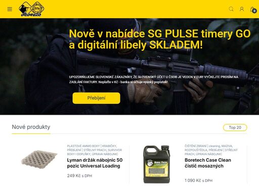 prodej střelných zbraní, náhradních dílů, střeliva, airsoft produktů, nožů, outdooru a čištění zbraní. vše pro zbraně. navštivte naší prodejnu v praze 10.