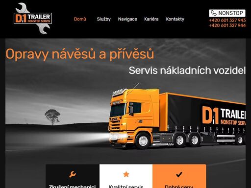 specializujeme se na servis kamionů, nákladních vozidel, návěsů a přívěsů. technická podpora 7/24. prodej náhradních dílů. tankování adblue.
