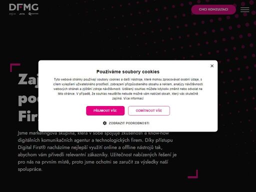 jsme marketingová skupina, která v sobě spojuje zkušenosti a know-how digitálních komunikačních agentur a technologických firem.