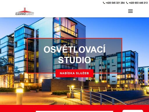 projekty a realizace osvětlení budov, interiérů i exteriérů, kanceláří, restaurací, výrobních hal a veřejných prostranství. elektrolicht cz - osvětlovací studio.