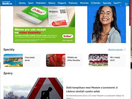 novinky a zprávy z mostu a okolí. nejdůležitější informace a události z jednotlivých obcí, dění v politice, kultuře, sportu i v běžném životě.