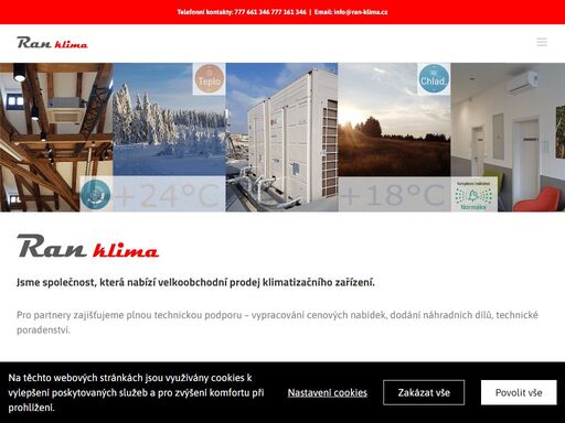 jsme společnost, která nabízí velkoobchodní prodej, servis a montáž klimatizačních zařízení a jejího příslušenství