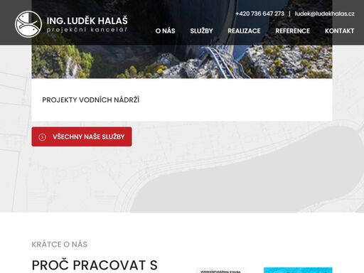 ing. luděk halaš - autorizovaný inženýr pro vodohospodářské stavby & projekční kancelář