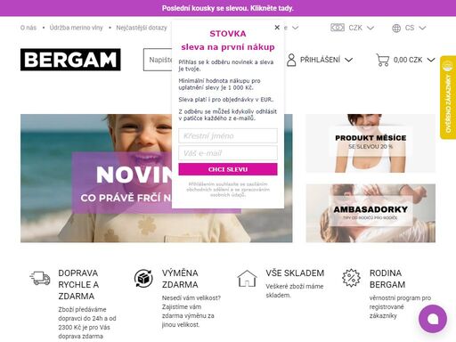 nejen merino oblečení pro děti i dospělé najdete na stránkách bergam. jsme výhradním distributorem norské značky safa, geggamoja, sweet cheeks merino, lfoh pro českou a slovenskou republiku. najdete u nás také obuv od značky protetika, merino od značky mikk-line, wheat a cosilana