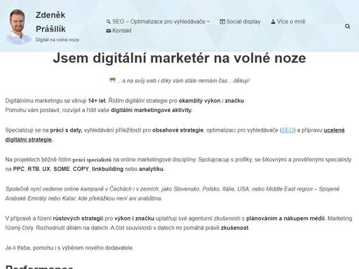 ? naplánuji, odřídím a vyhodnotím vaši digitální strategii pro výkon i značku. ? plánuji média, seo, ppc, rtb. ? outsourcujte online marketing.