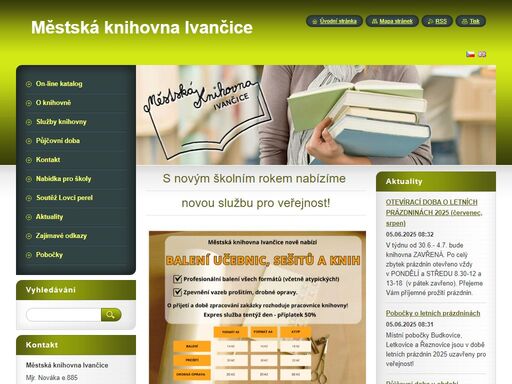 www.knihovnaivancice.cz