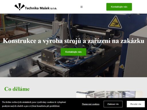 komplexní návrh a výroba strojů a zařízení. od výpočtů a konstrukce až po dodávku, instalaci a servis. řešíme i složité technické výzvy.