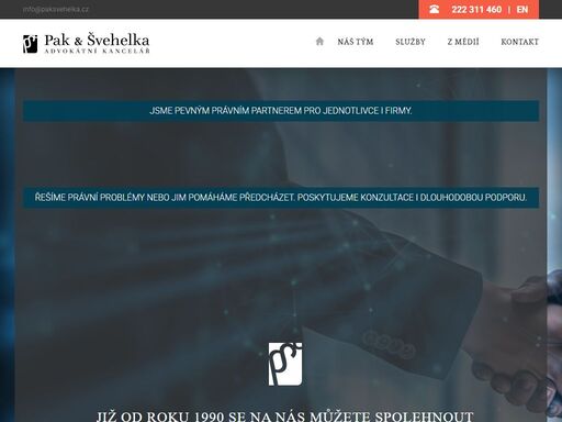 jsme specialisté na zdravotnické právo, obchodní právo, občanské právo, pracovní právo, rodinné právo a právo bytových družstev a převody nemovitostí.