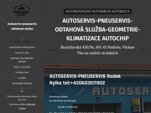 autoservis-pneuservis radek rylka tel:+420603511902