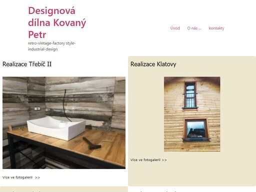 jidelní stul - lampy - design - stolky - police - zrcadla - rámy - věšáky - zábradlí - kovářství - kovaný - ploty - zahradní stojany - podpěry - dekorace