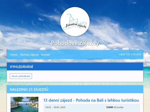 www.pohodovezajezdy.cz