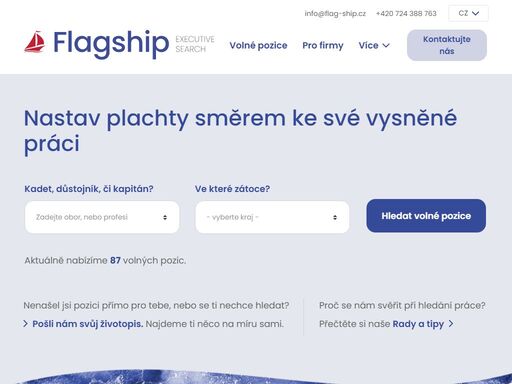 hledáš pro sebe nový job nebo pro svou firmu novou posádku? pak věř, že bychom u toho neměli chybět ani my. dej nám o sobě vědět.