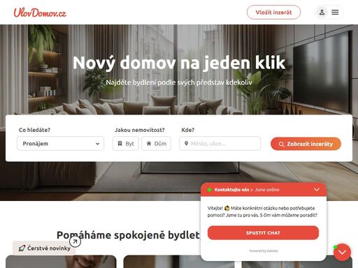 největší nabídka pronájmu bytů a spolubydlení v čr. přes 1 000 nových nabídek denně. najděte pronájem, kterému budete říkat domov.