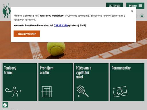 vítejte v tenis centru stodůlky! nabízíme špičkové tenisové kurty, profesionální trenéry a širokou škálu služeb pro hráče všech úrovní. přijďte si zahrát a zažijte tenis na nejvyšší úrovni v přátelském a moderním prostředí našeho centra.