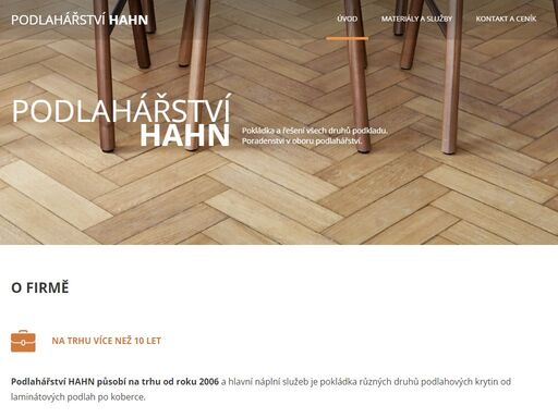 podlahářství hahn