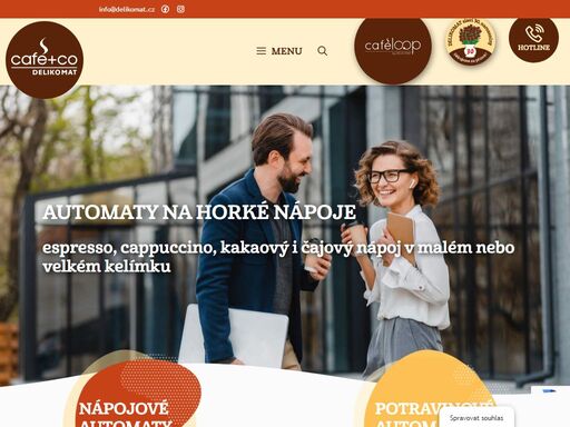 váš partner v oblasti nápojových a potravinových automatů. nápojové automaty | potravinové automaty | pronájem kávovarů | horeca