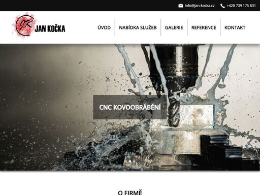 cnc kovoobrábění, obrábění a svařování jihlava jan kočka.